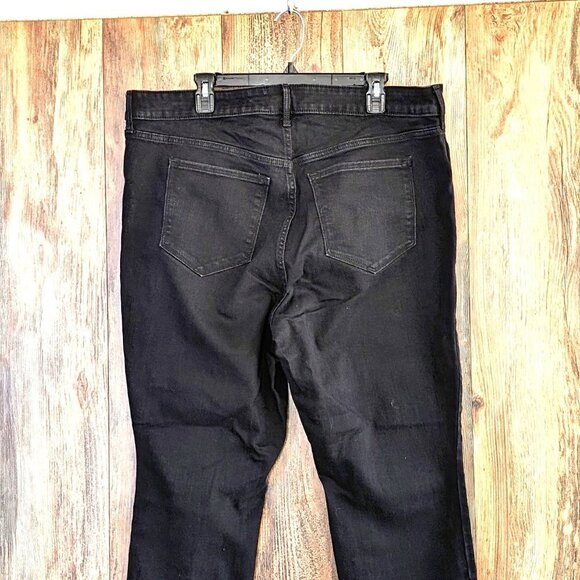 Old Navy High Rise Super Skinny Black Jeans Plus Size 20 - Picture 1 of 4